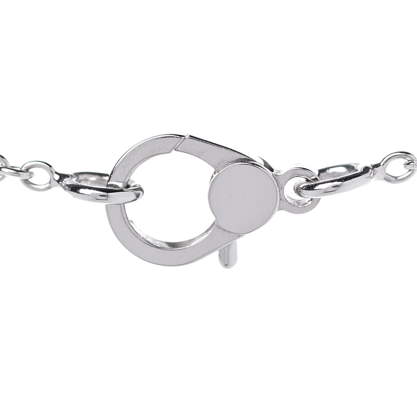 18K White Gold Diamond Finesse Pendant Necklace