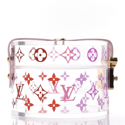 Louis Vuitton Transparent Plexiglass Box Scott Rose Ballerine 3 of 9