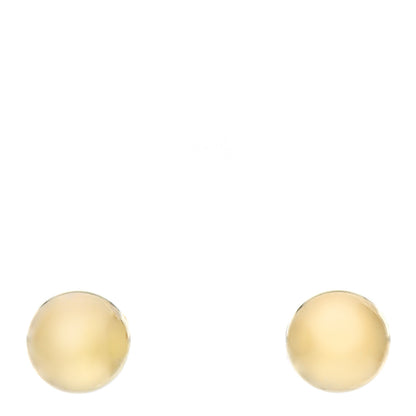 Tiffany 18K Yellow Gold 5.5mm HardWear Ball Earrings 1 of 4