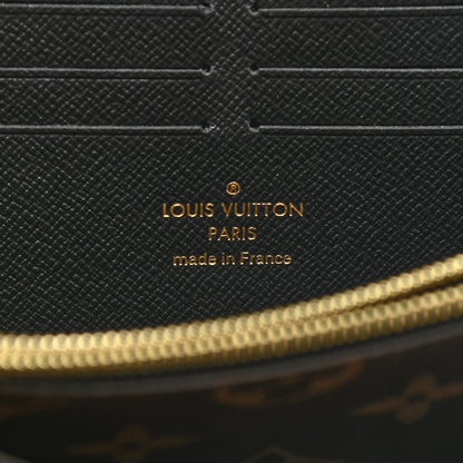 Louis Vuitton Monogram Zippy Retiro Wallet Black 6 of 9
