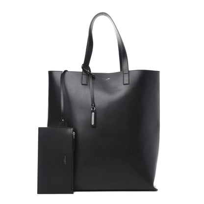 Saint Laurent Calfskin Medium Shopping Tote Black 1 of 12
