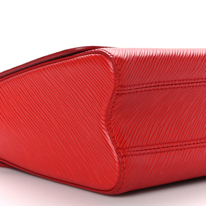 Louis Vuitton Epi Twist Shoulder Bag MM Coquelicot 7 of 8