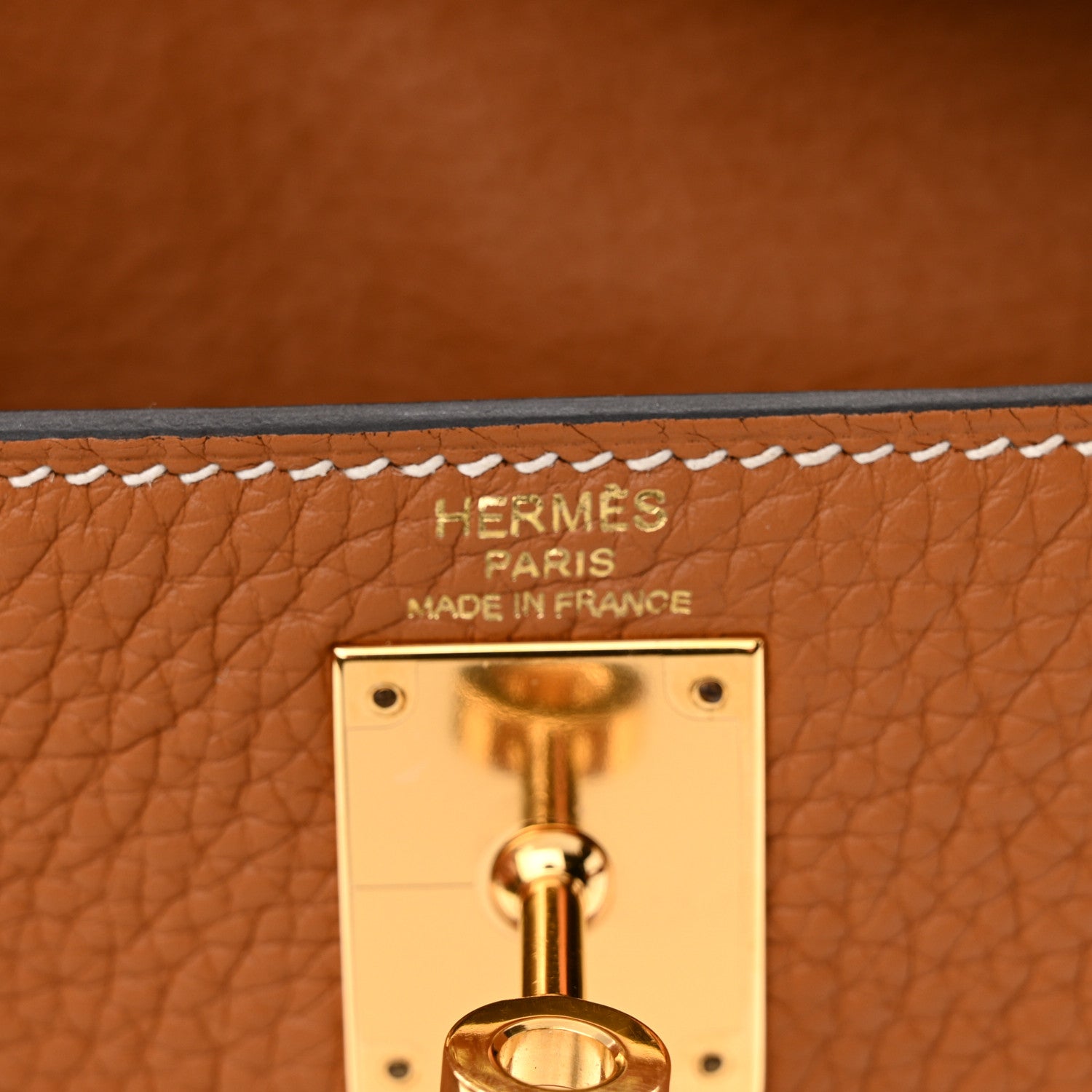 Hermes Taurillon Clemence Kelly Ado Backpack Toffee 6 of 11