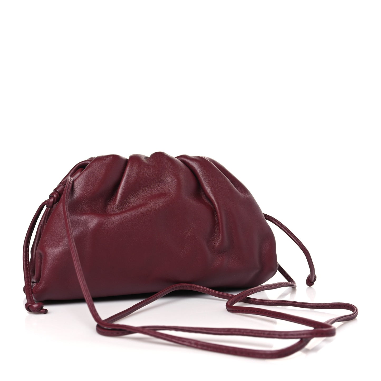 Butter Calfskin The Mini Pouch Bordeaux