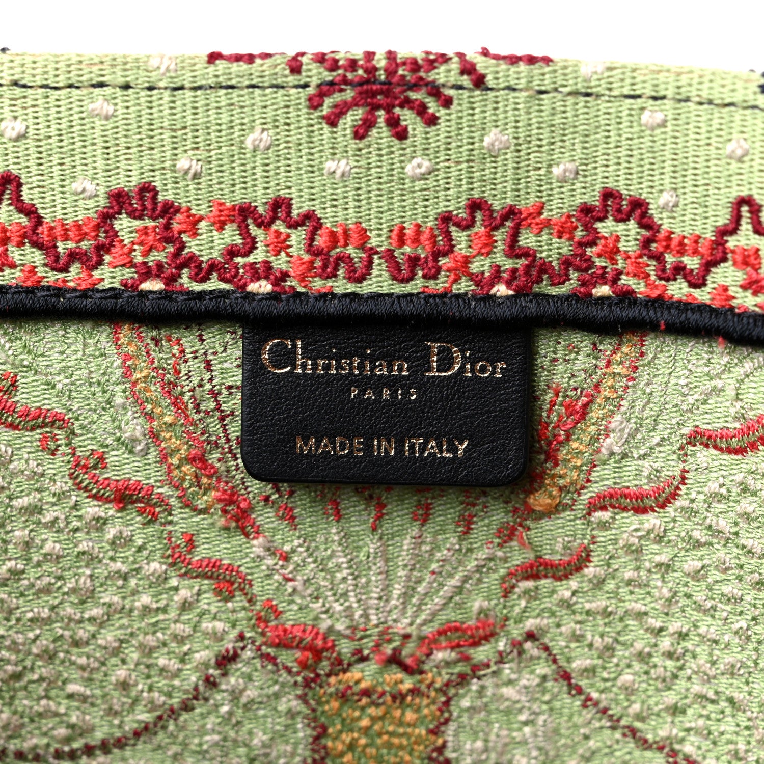 Christian Dior Canvas Embroidered Large In Lights Book Tote Multicolor 6 of 12