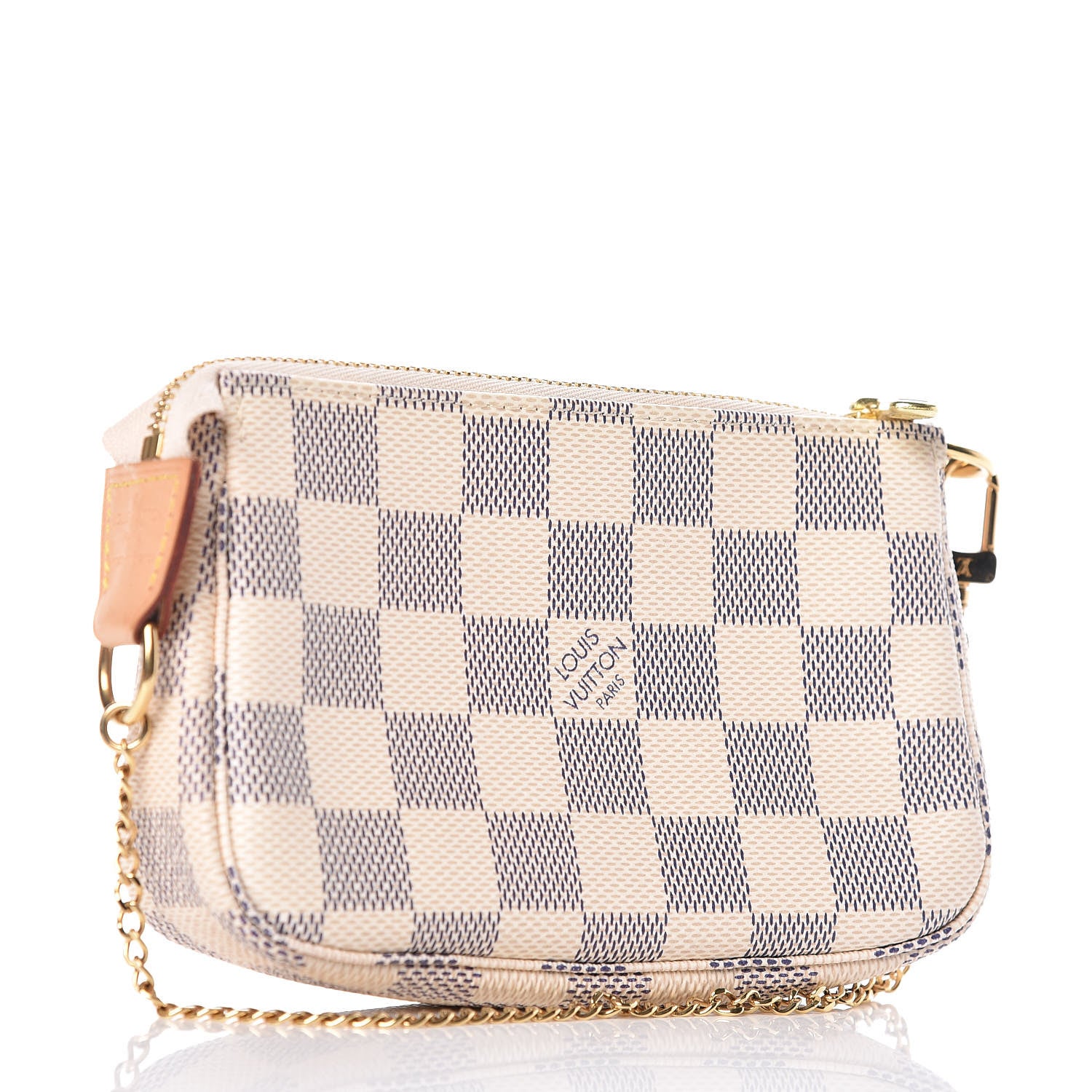 Louis Vuitton Damier Azur Mini Pochette Accessories 3 of 10