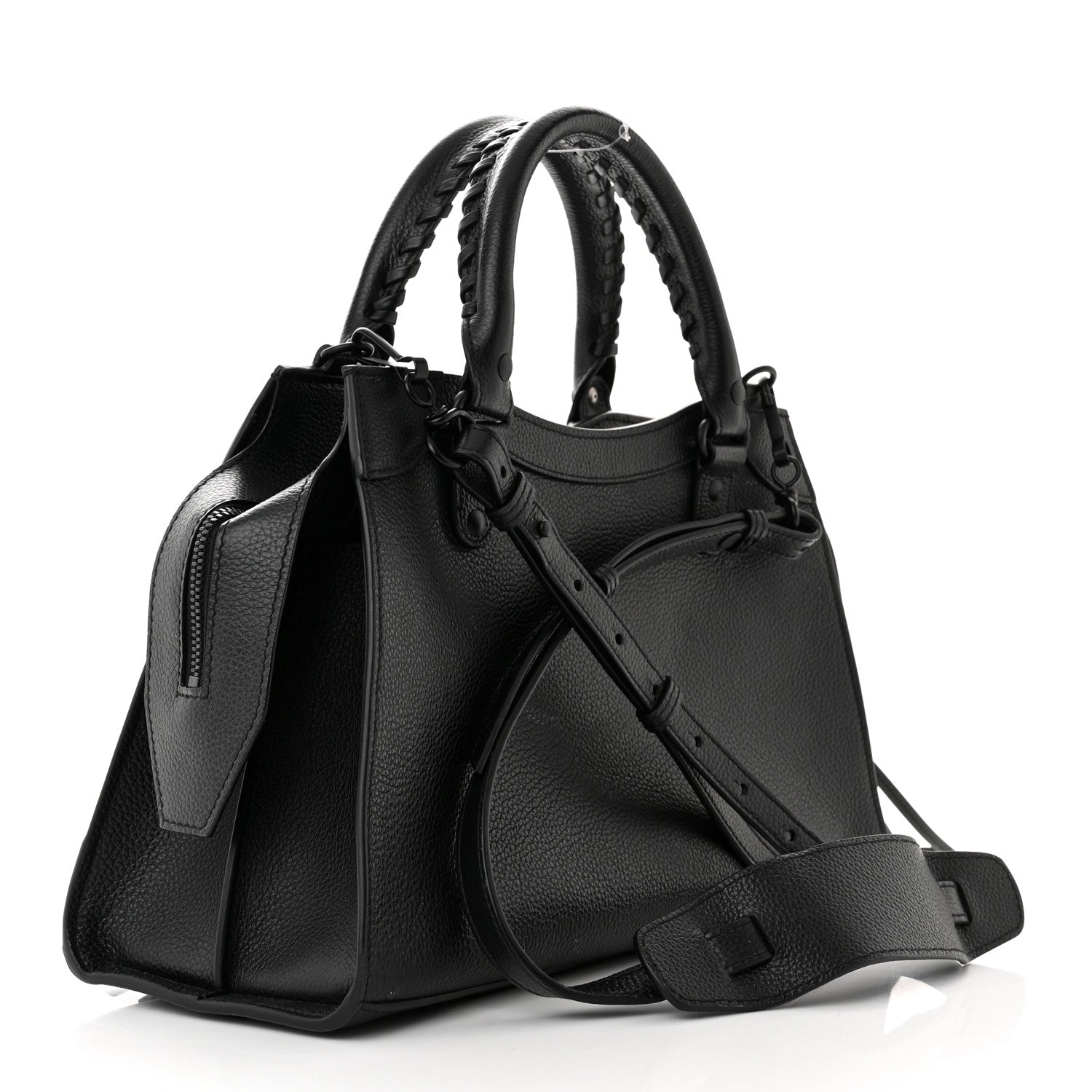 Balenciaga Grained Calfskin Neo Classic Black Hardware S City Black 3 of 12