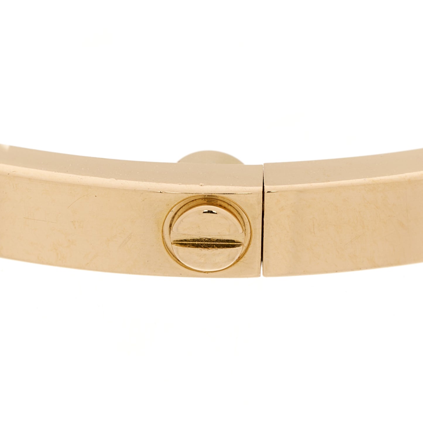 18K Yellow Gold Small LOVE Bracelet 17