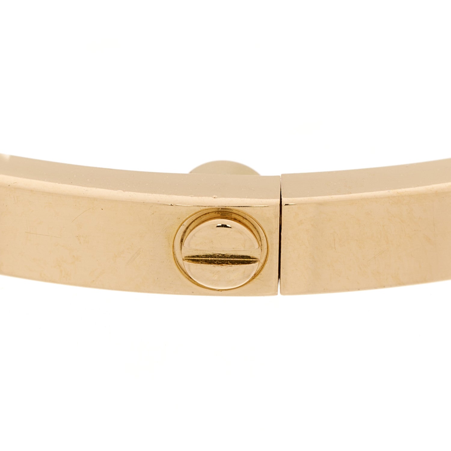 Cartier 18K Yellow Gold Small LOVE Bracelet 17 9 of 10