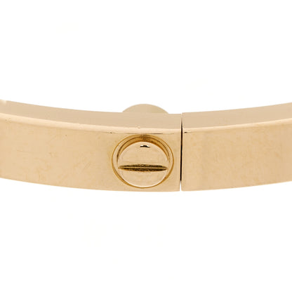 Cartier 18K Yellow Gold Small LOVE Bracelet 17 9 of 10