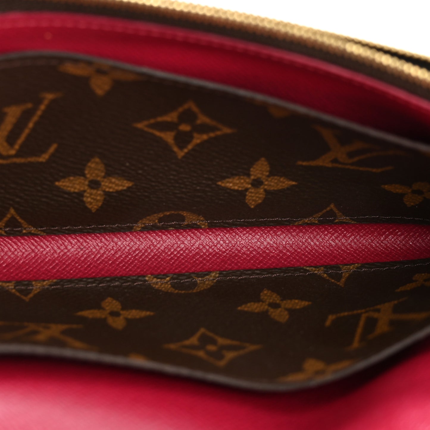 Monogram Emilie Wallet Fuchsia