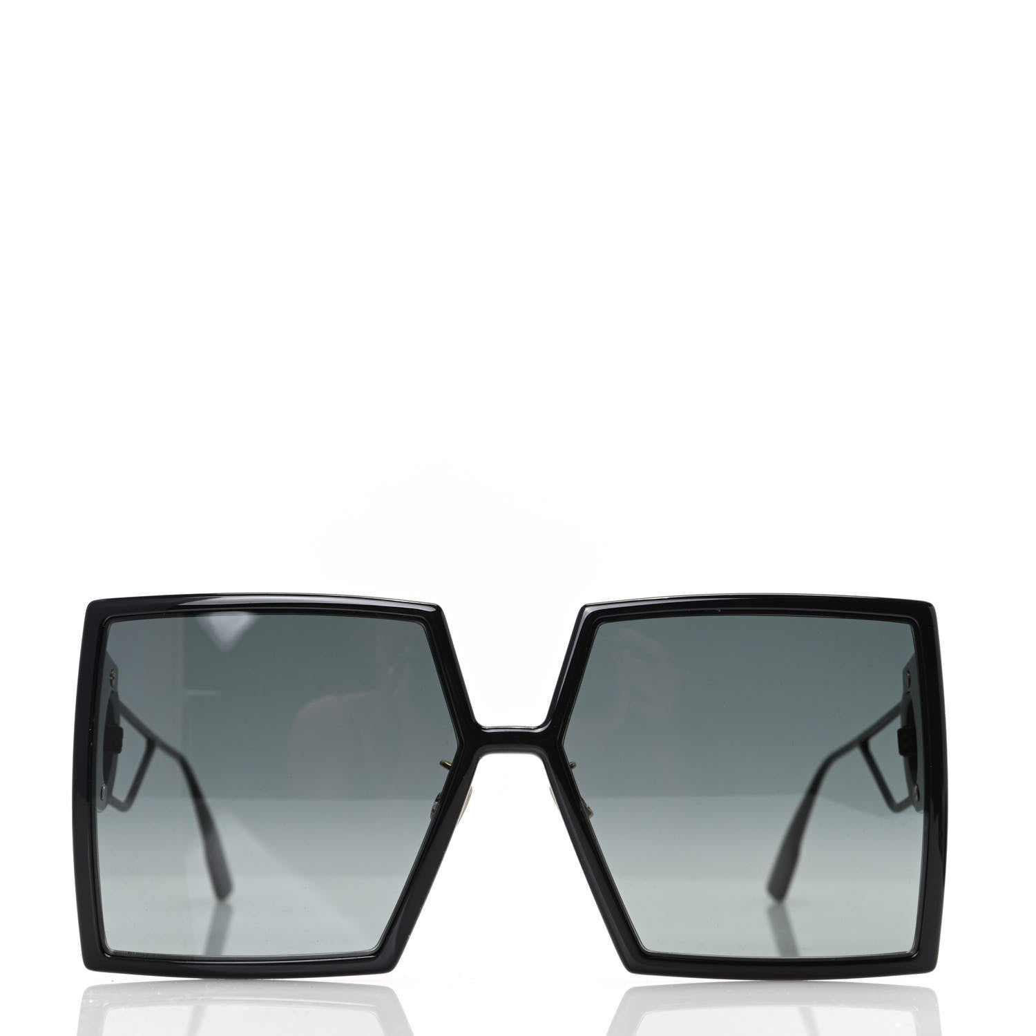 Christian Dior Square 30 Montaigne Sunglasses Black 2 of 8