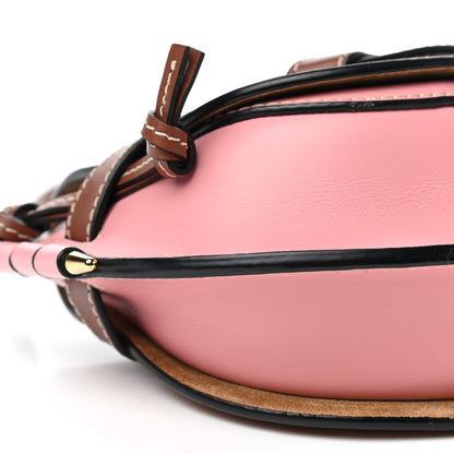 Loewe Calfskin Mini Gate Crossbody Bag Pastel Pink Tan 8 of 9