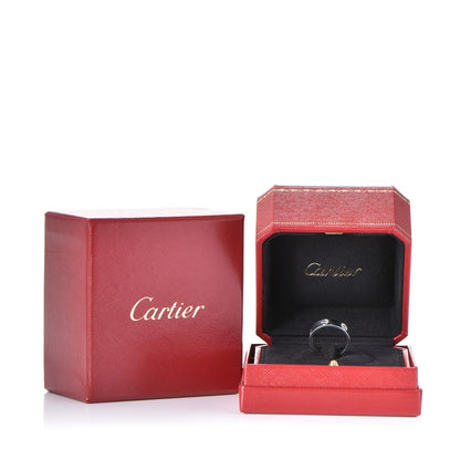 Cartier 18K White Gold 5.5mm LOVE Ring 53 6.5 5 of 5