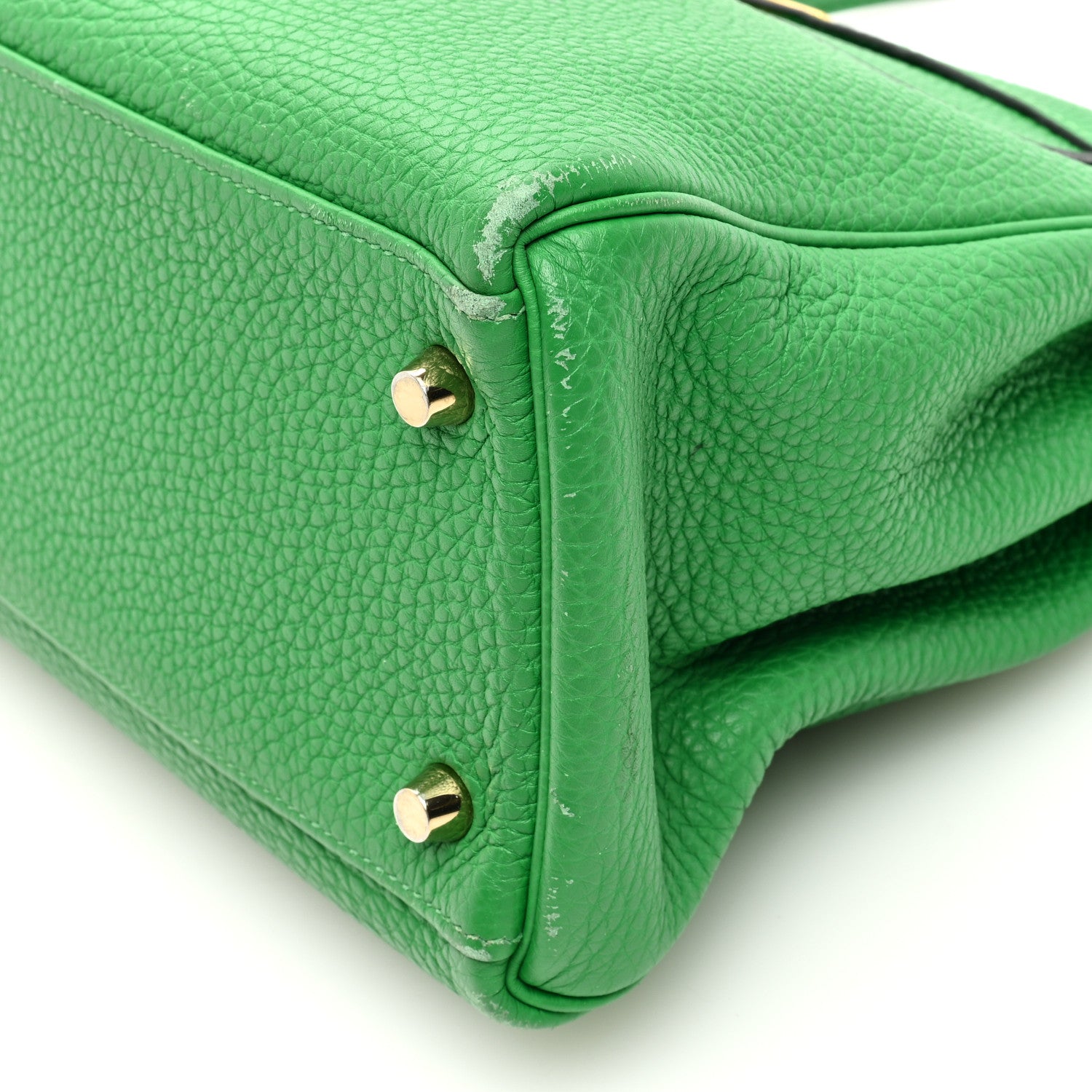 Hermes Togo Kelly Retourne 32 Bambou 10 of 10