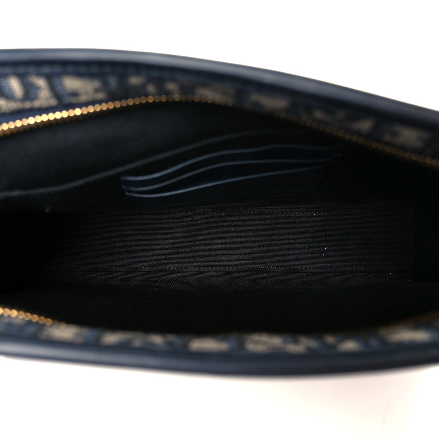 Christian Dior Oblique 30 Montaigne Pouch Blue 5 of 8