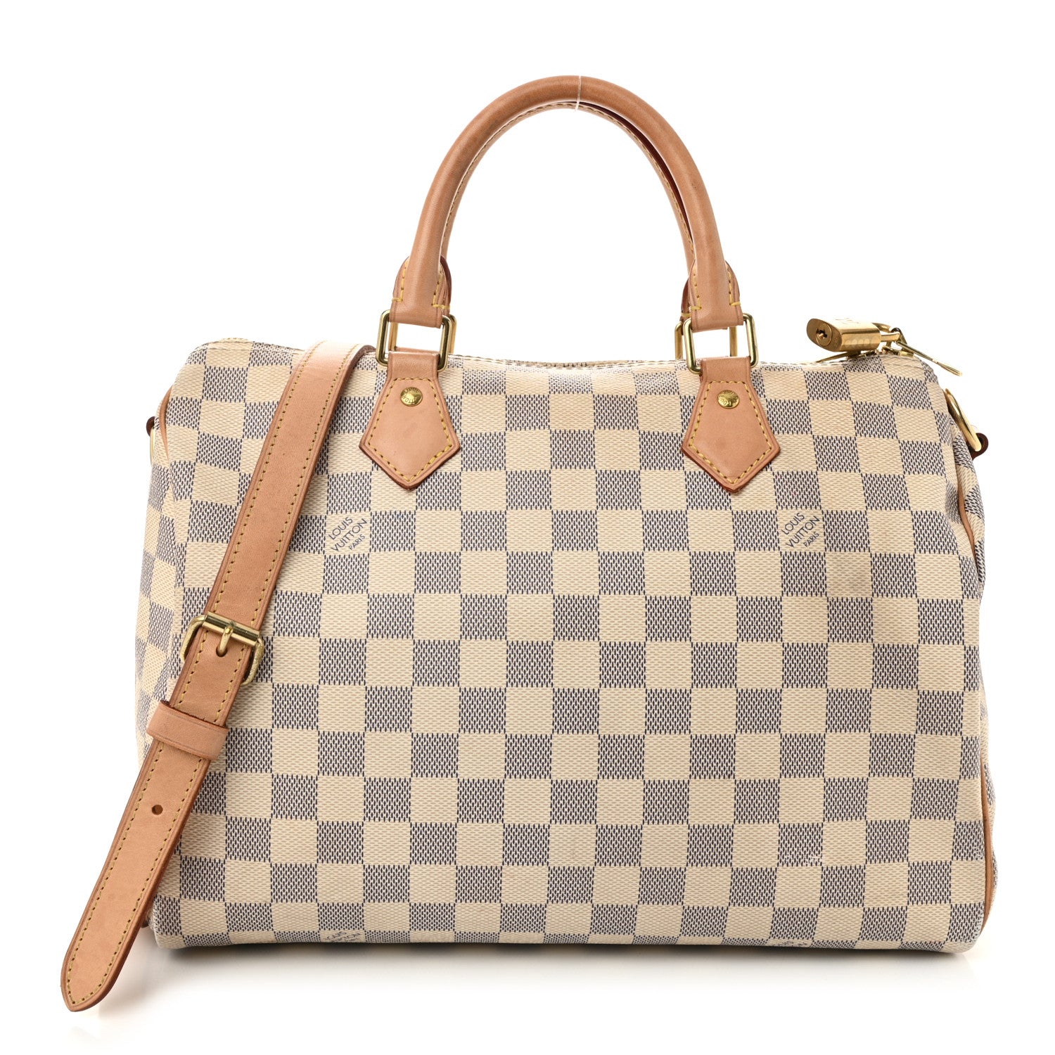 Louis Vuitton Damier Azur Speedy Bandouliere 30 1 of 12