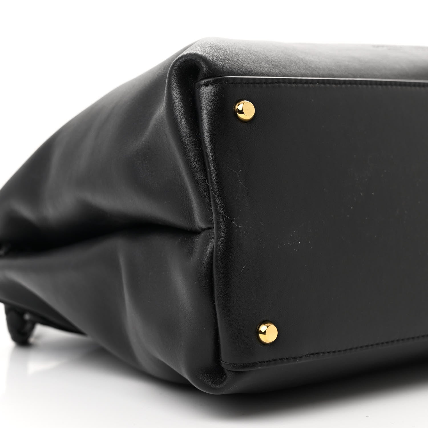 Bottega Veneta Silky Calfskin Medium Ciao Ciao Black 10 of 11