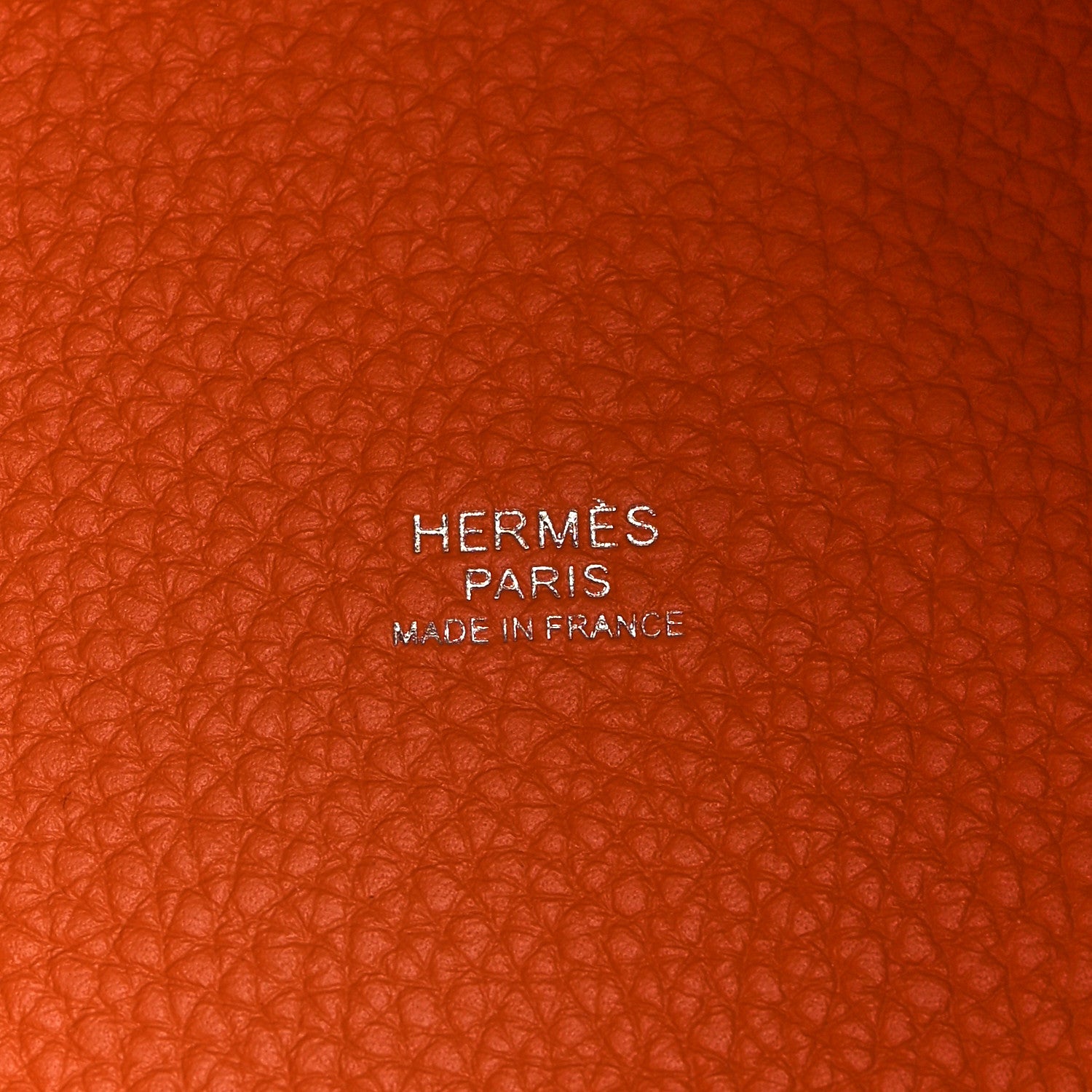 Hermes Taurillon Clemence Picotin Lock 18 PM Orange 6 of 10