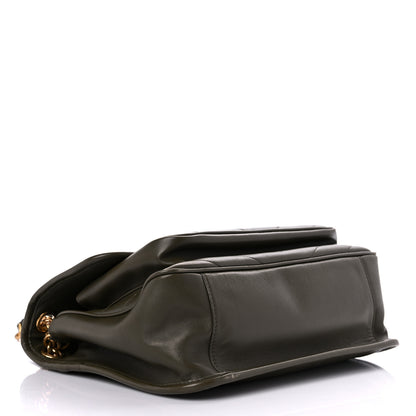 Saint Laurent Lambskin Matelasse Monogram Medium Niki Chain Satchel Seaweed 4 of 13