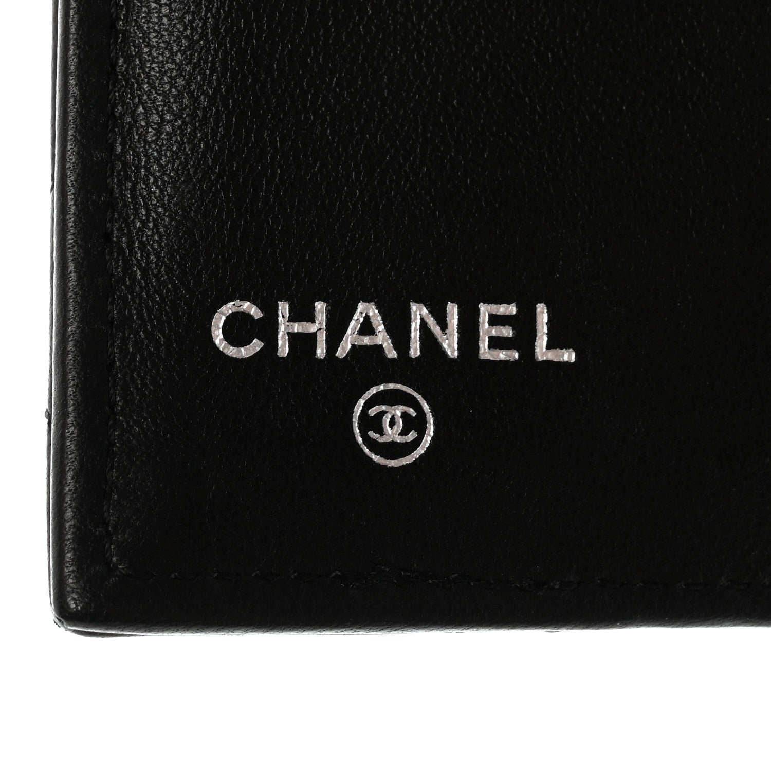 Chanel Lambskin Quilted Large Flap Wallet Black 6 of 16