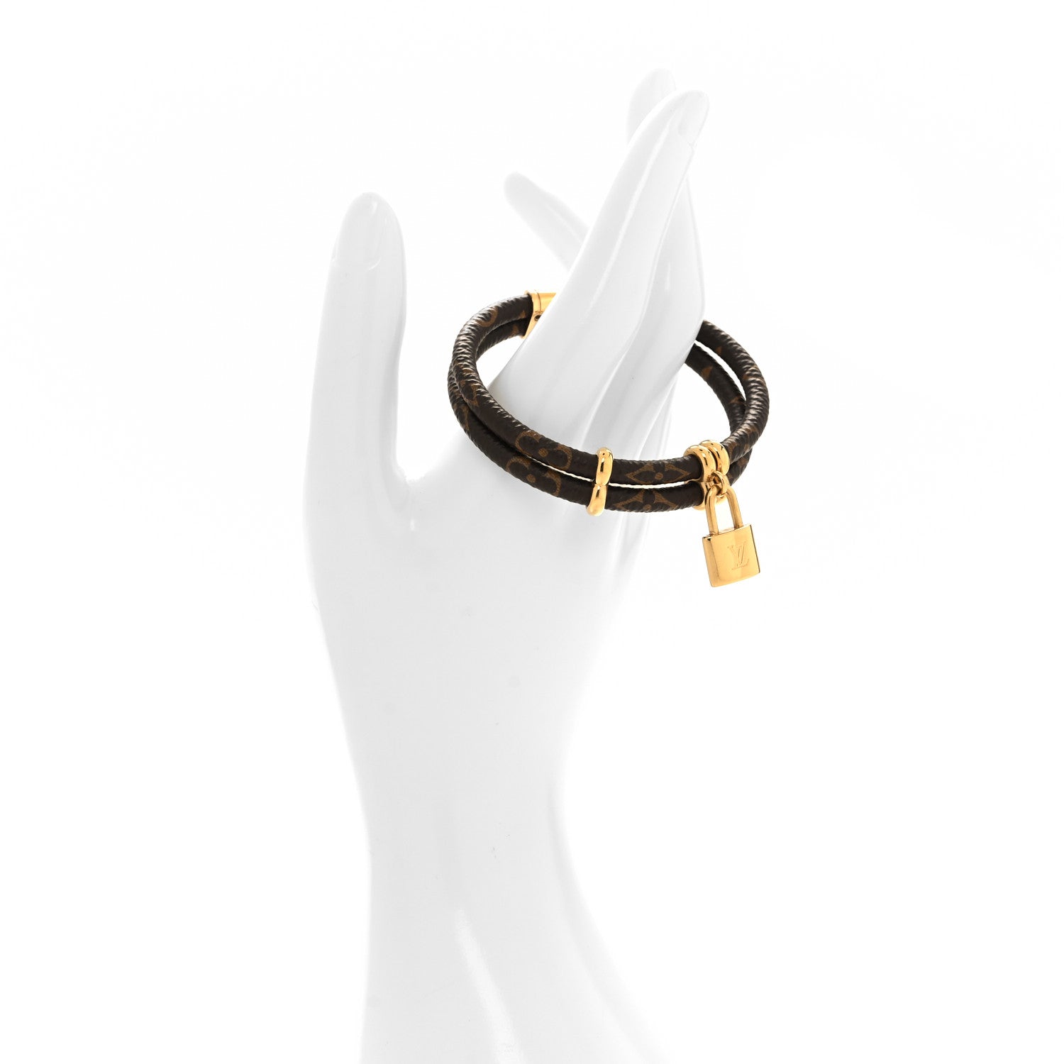 Louis Vuitton Monogram Keep It Twice Bracelet 17 2 of 5
