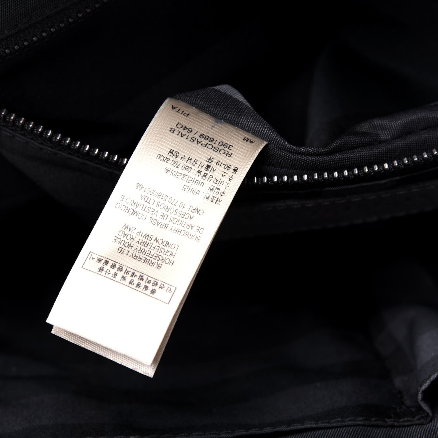 Burberry Calfskin Messenger Bag Grey 7 of 16