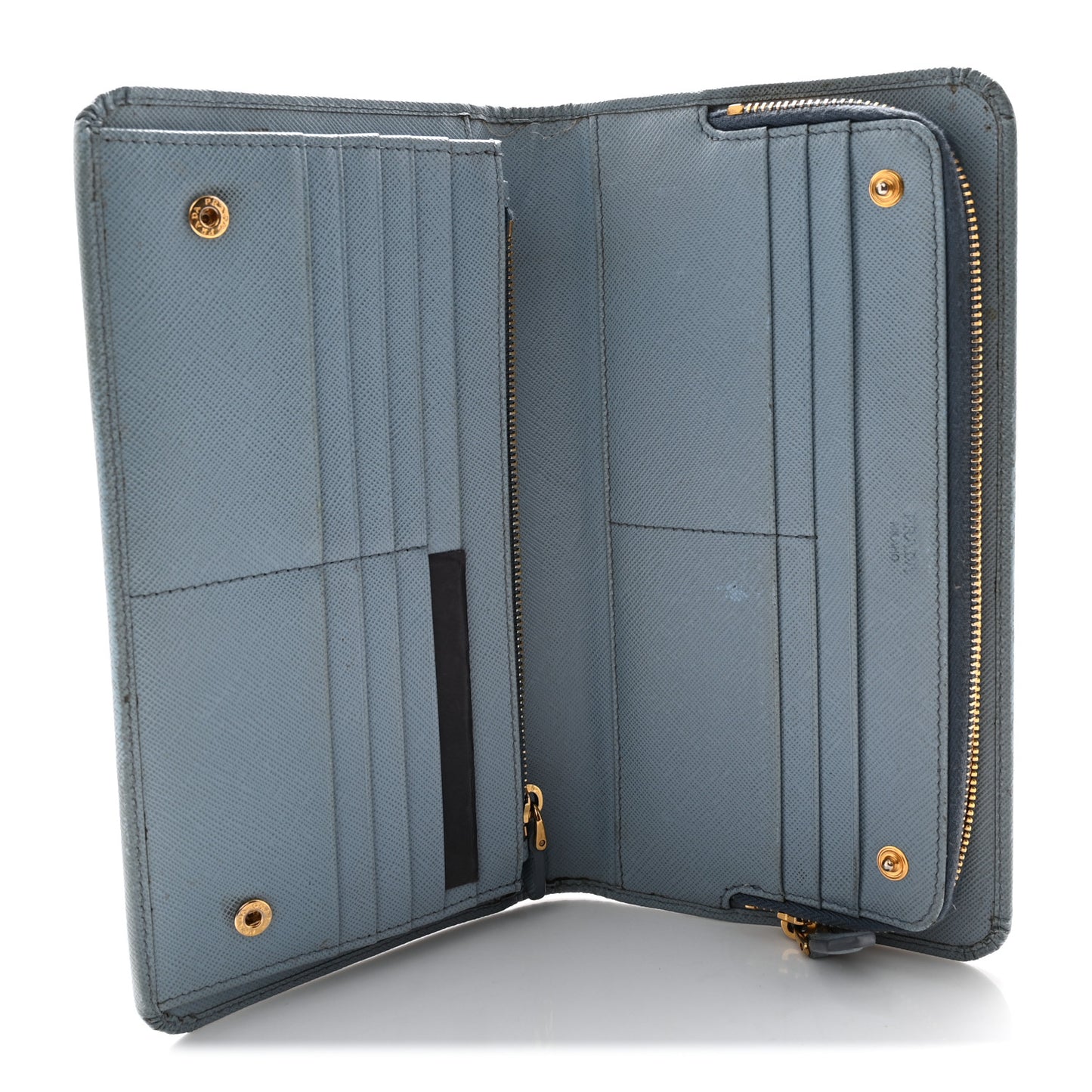 Saffiano Metal Continental Wallet Astrale