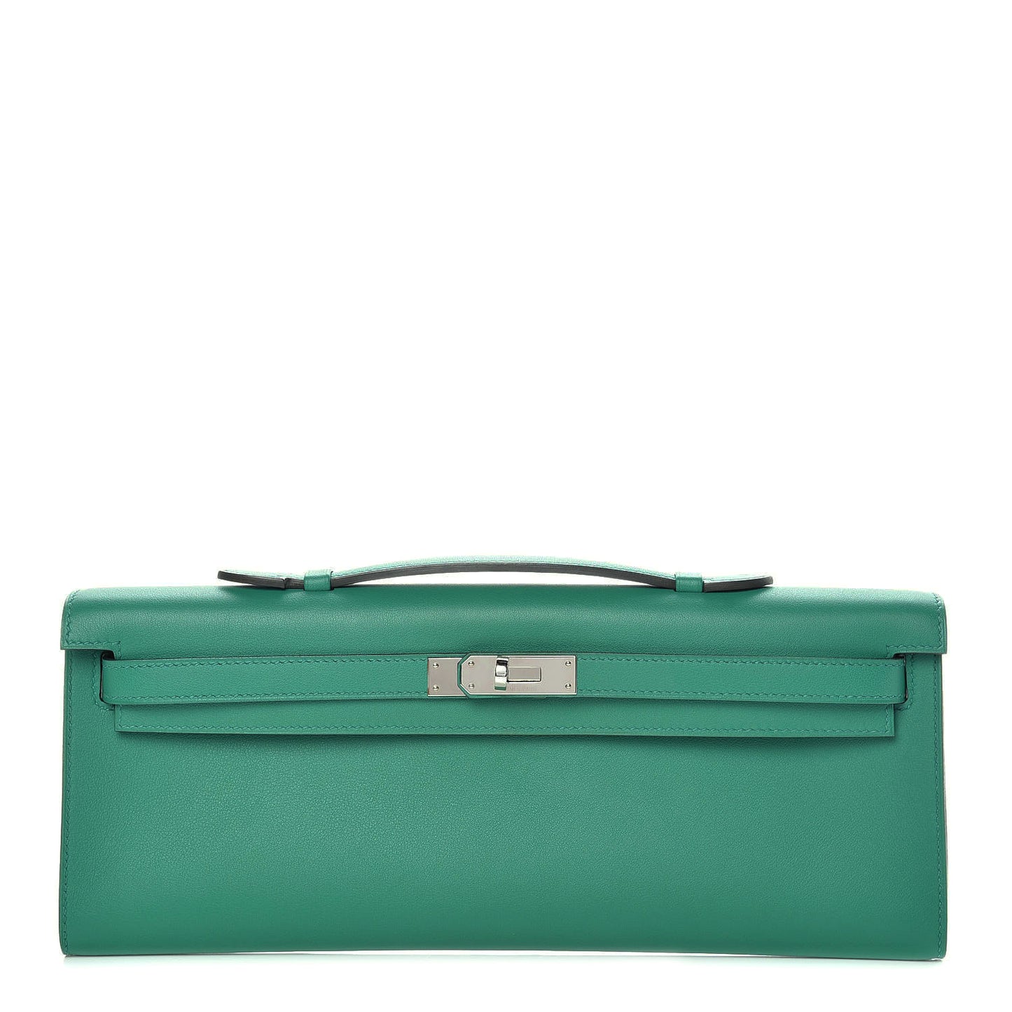 Swift Kelly Cut Clutch Pochette Vert Vertigo