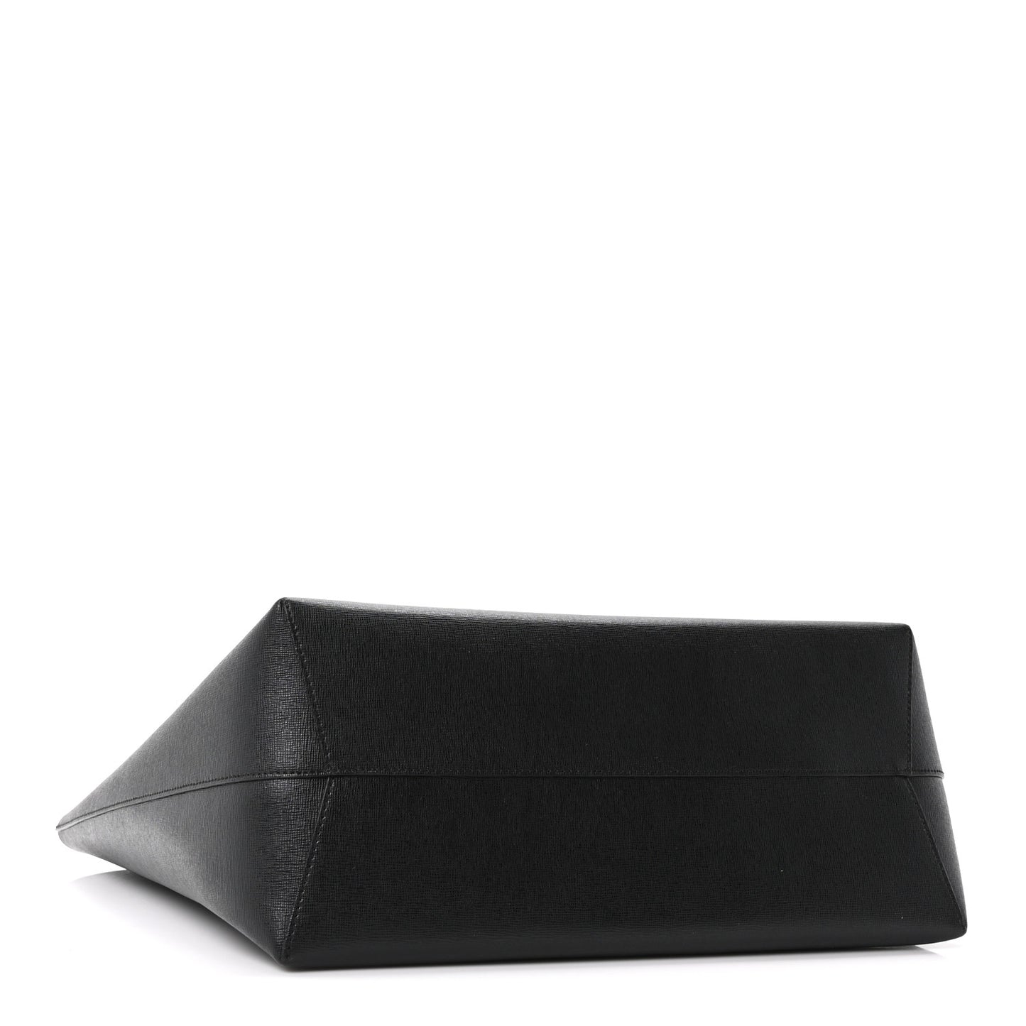 Saffiano Large Shopping Tote Black