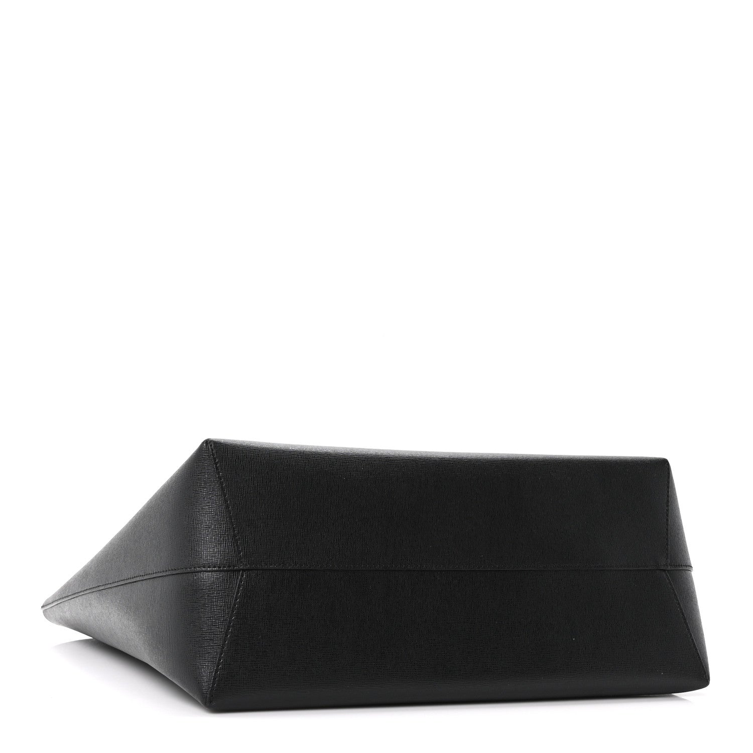Mansur Gavriel Saffiano Large Shopping Tote Black 5 of 11