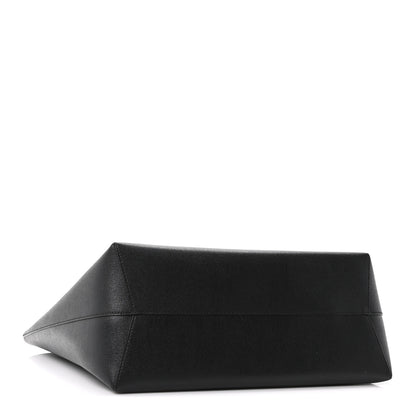 Mansur Gavriel Saffiano Large Shopping Tote Black 5 of 11