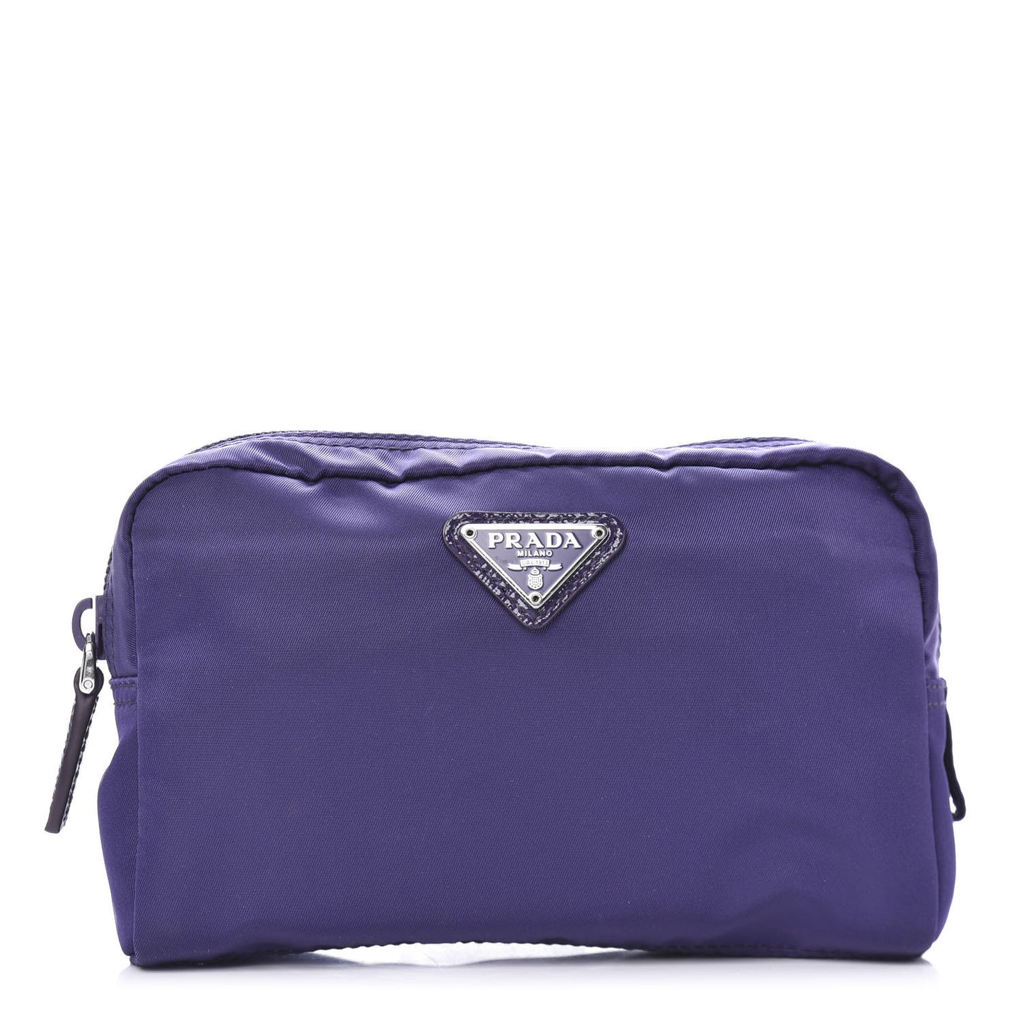 Nylon Vela Cosmetic Pouch Viola