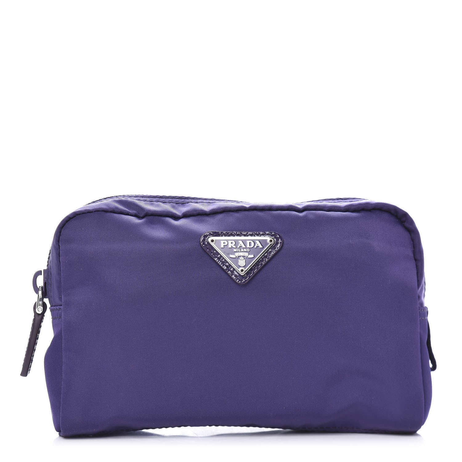Prada Nylon Vela Cosmetic Pouch Viola 1 of 8