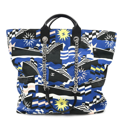 Chanel Canvas Large La Pausa Bay Shopping Bag 1 of 10