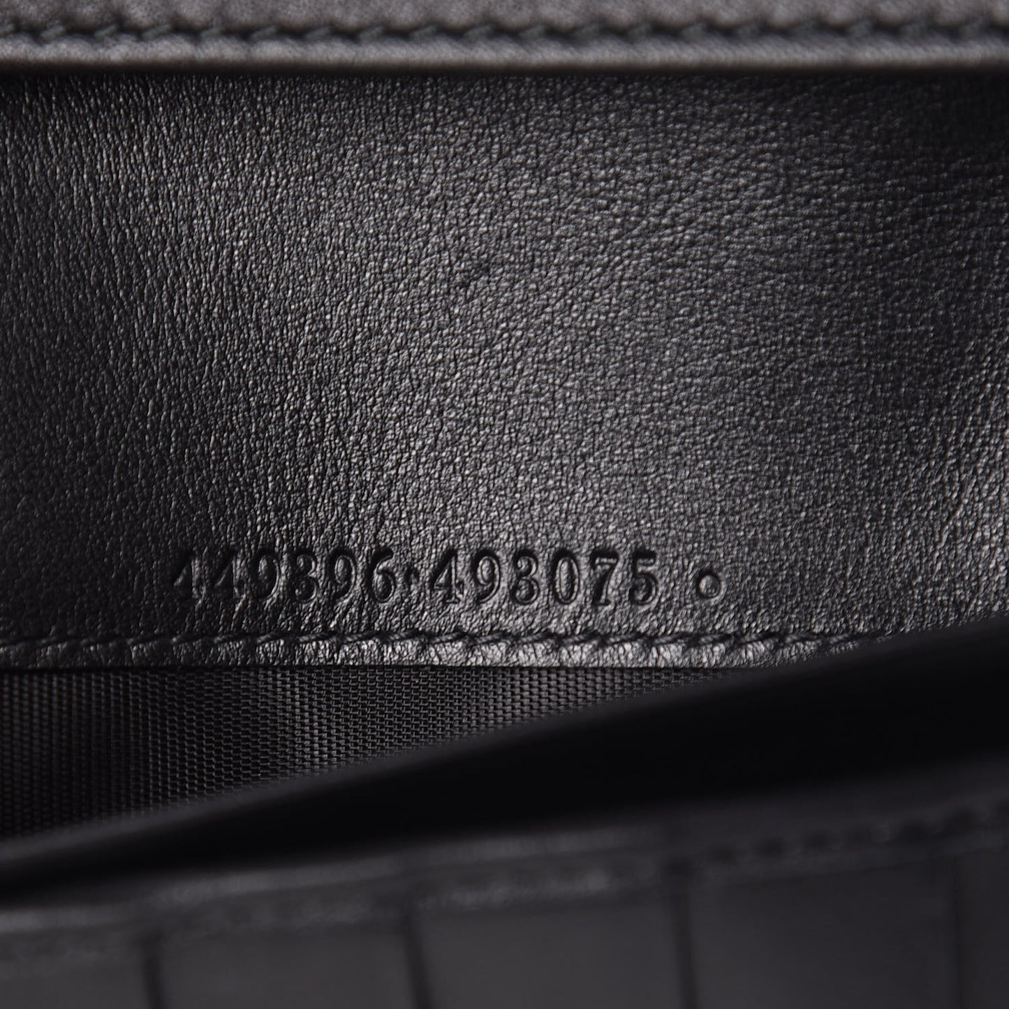 Soft Microguccissima Continental Wallet Black