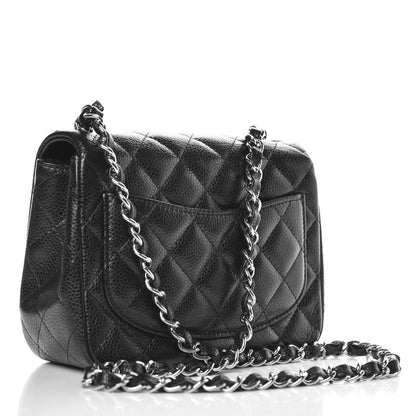 Chanel Caviar Quilted Mini Square Flap Black 3 of 10