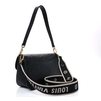 Louis Vuitton Empreinte Monogram Giant Diane Black 3 of 9