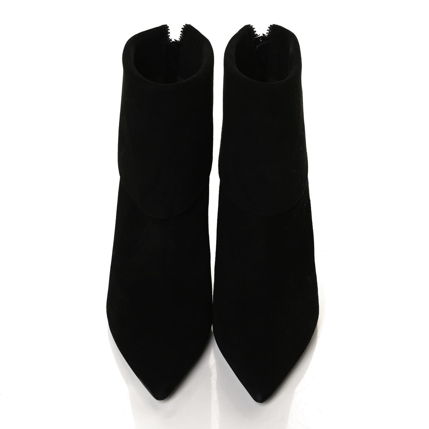 Suede Reverso Ankle Boots 35.5 Black