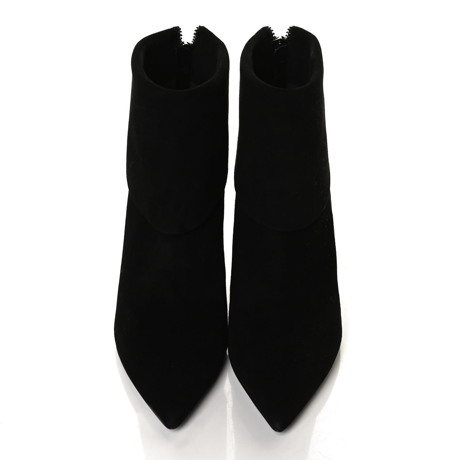 Christian Dior Suede Reverso Ankle Boots 35.5 Black 5 of 11
