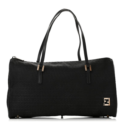 Fendi Zucchino Tote Black 1 of 19
