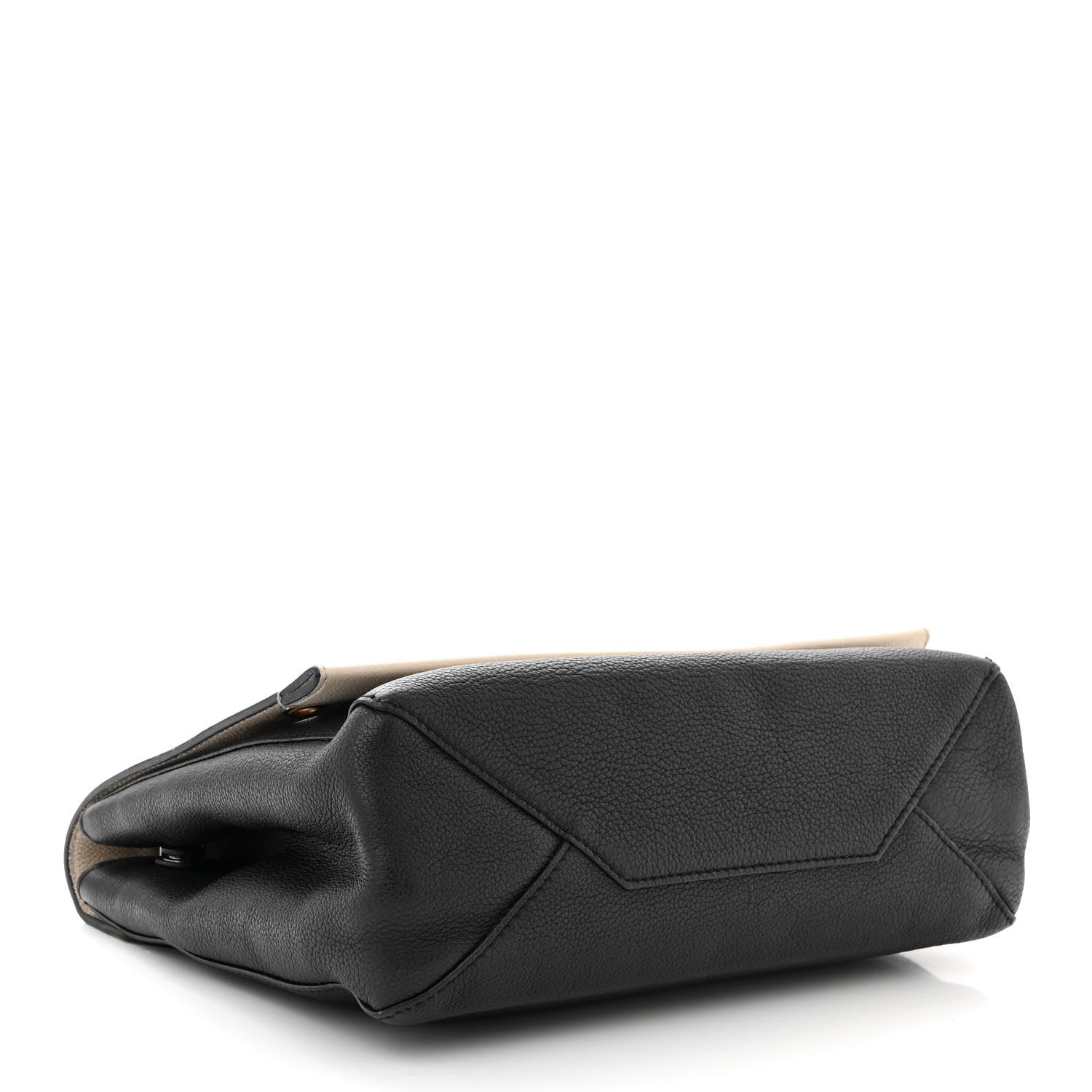 Louis Vuitton Calfskin Mechanical Flowers Lockme II Black Vanille 4 of 12