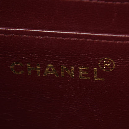 Chanel Lambskin Quilted XL Jumbo Single Flap Black 8 of 12