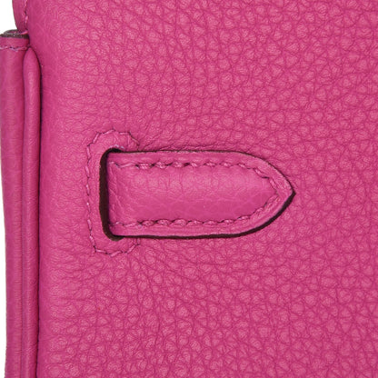 Hermes Togo Birkin 25 Magnolia 10 of 33