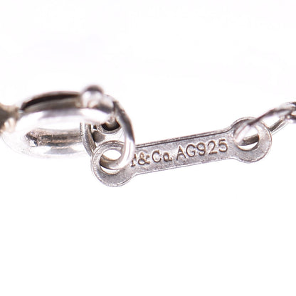 Tiffany Sterling Silver Diamond Paloma Picasso Modern Heart Link Bracelet 6 of 7