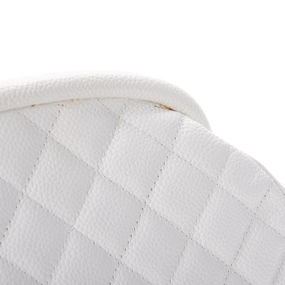 Chanel Caviar Quilted Timeless Clutch White 9 of 14