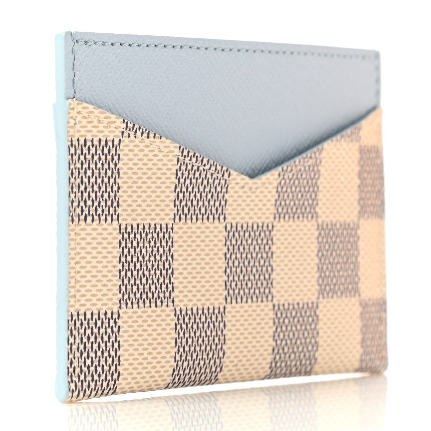 Louis Vuitton Damier Azur Daily Card Holder Olympe Blue 3 of 8