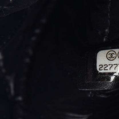 Chanel Lambskin Bi Quilted Medium Cosmetic Case Black 7 of 8