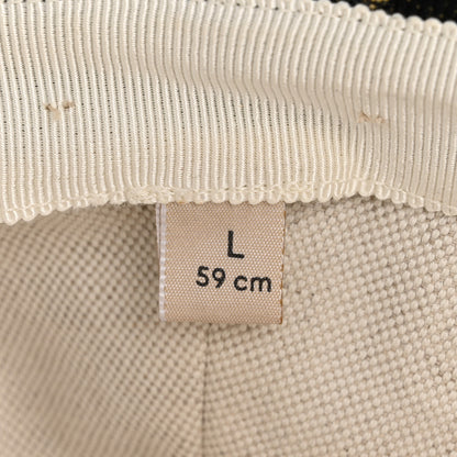 Gucci Jacquard Denim GG Monogram Oscar Bucket Hat L Black Ivory 17 of 20