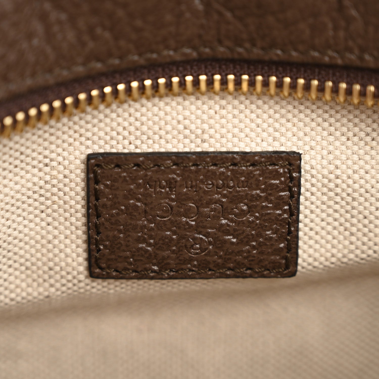 Gucci Monogram Jumbo GG Textured Dollar Calfskin Web Mini Crossbody Bag Camel Ebony New Acero 5 of 10